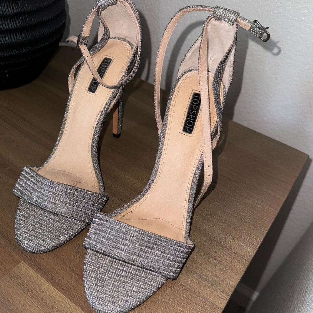 Silver heels